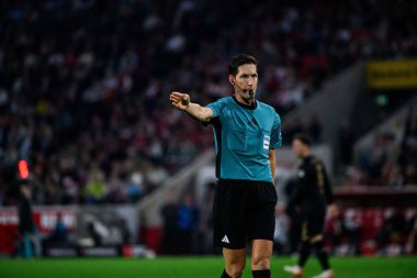COLOGNE, GERMANY - 28 SEPTEMBER, 2025: Matthias Jllenbeck - Bundesliga 1.FC Koeln-VfB Stuttgart maçı Rhein Enerji Stadyumu 'nda. 