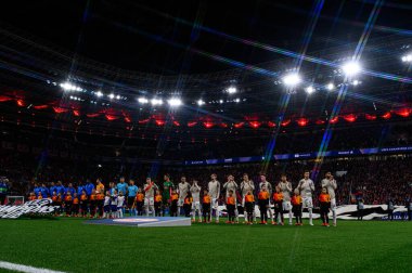 LEVERKUSEN, GERMANY - 1 OCTOBER, 2025:  - The UEFA Champions League football match between Bayer 04 Leverkusen vs PSV Eindhoven at BayArena.
