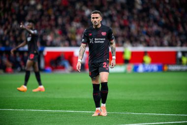 LEVERKUSEN, GERMANY - 1 OCTOBER, 2025: Aleix Garcia - The UEFA Champions League football match between Bayer 04 Leverkusen vs PSV Eindhoven at BayArena.