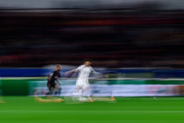 LEVERKUSEN, GERMANY - 1 OCTOBER, 2025:  - The UEFA Champions League football match between Bayer 04 Leverkusen vs PSV Eindhoven at BayArena.
