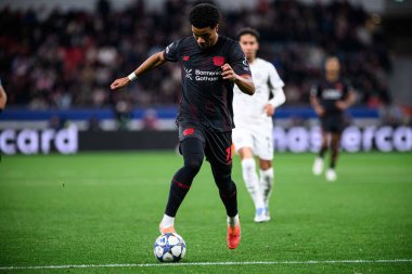 LEVERKUSEN, GERMANY - 1 OCTOBER, 2025: Malik Tillman - The UEFA Champions League football match between Bayer 04 Leverkusen vs PSV Eindhoven at BayArena.