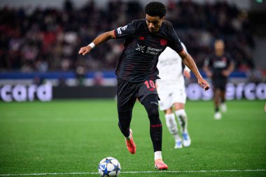 LEVERKUSEN, GERMANY - 1 OCTOBER, 2025: Malik Tillman - The UEFA Champions League football match between Bayer 04 Leverkusen vs PSV Eindhoven at BayArena.