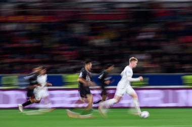 LEVERKUSEN, GERMANY - 1 OCTOBER, 2025:  - The UEFA Champions League football match between Bayer 04 Leverkusen vs PSV Eindhoven at BayArena.