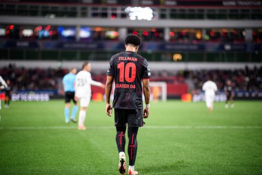 LEVERKUSEN, GERMANY - 1 OCTOBER, 2025: Malik Tillman - The UEFA Champions League football match between Bayer 04 Leverkusen vs PSV Eindhoven at BayArena.