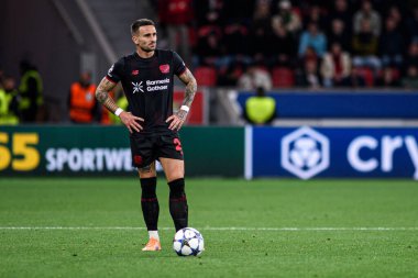 LEVERKUSEN, GERMANY - 1 OCTOBER, 2025: Aleix Garcia - The UEFA Champions League football match between Bayer 04 Leverkusen vs PSV Eindhoven at BayArena.