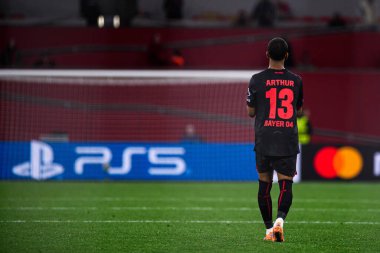 LEVERKUSEN, GERMANY - 1 OCTOBER, 2025: Arthur - The UEFA Champions League football match between Bayer 04 Leverkusen vs PSV Eindhoven at BayArena.