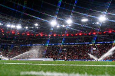 LEVERKUSEN, GERMANY - 1 OCTOBER, 2025:  - The UEFA Champions League football match between Bayer 04 Leverkusen vs PSV Eindhoven at BayArena.