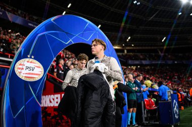 LEVERKUSEN, GERMANY - 1 OCTOBER, 2025:  - The UEFA Champions League football match between Bayer 04 Leverkusen vs PSV Eindhoven at BayArena.