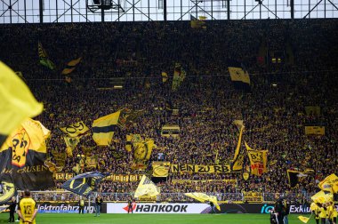 DORTMUND, GERMANY - 4 ECTOBER, 2025: - 1.Bundesliga maçı Borussia Dortmund vs RB Leipzig, Signal Iduna Park.