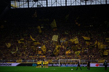 DORTMUND, GERMANY - 4 ECTOBER, 2025: - 1.Bundesliga maçı Borussia Dortmund vs RB Leipzig, Signal Iduna Park.