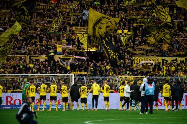 DORTMUND, GERMANY - 4 ECTOBER, 2025: - 1.Bundesliga maçı Borussia Dortmund vs RB Leipzig, Signal Iduna Park.