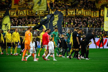 DORTMUND, GERMANY - 4 ECTOBER, 2025: - 1.Bundesliga maçı Borussia Dortmund vs RB Leipzig, Signal Iduna Park.
