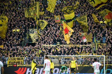 DORTMUND, GERMANY - 4 ECTOBER, 2025: - 1.Bundesliga maçı Borussia Dortmund vs RB Leipzig, Signal Iduna Park.