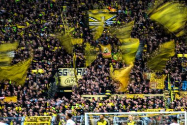 DORTMUND, GERMANY - 4 ECTOBER, 2025: - 1.Bundesliga maçı Borussia Dortmund vs RB Leipzig, Signal Iduna Park.