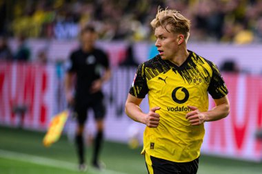 DORTMUND, GERMANY - 4 Ekim 2025: Maximilian Beier - 1.Bundesliga maçı Borussia Dortmund vs RB Leipzig at Signal Iduna Park.
