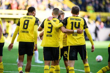 DORTMUND, GERMANY - 4 ECTOBER, 2025: - 1.Bundesliga maçı Borussia Dortmund vs RB Leipzig, Signal Iduna Park.