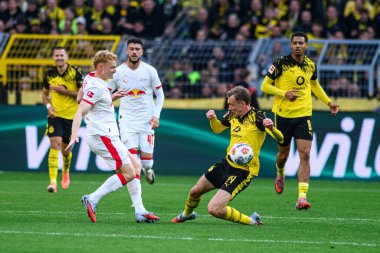 DORTMUND, GERMANY - 4 ECTOBER, 2025: - 1.Bundesliga maçı Borussia Dortmund vs RB Leipzig, Signal Iduna Park.