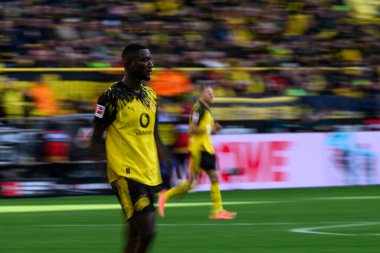 DORTMUND, GERMANY - 4 ECTOBER, 2025: Serhou Guirassy - 1.Bundesliga maçı Borussia Dortmund - RB Leipzig 'e karşı Signal Iduna Park.