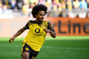 DORTMUND, GERMANY - 4 Ekim 2025: Karim Adeyemi - 1.Bundesliga maçı Borussia Dortmund - RB Leipzig 'e karşı Signal Iduna Park.