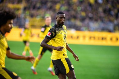 DORTMUND, GERMANY - 4 ECTOBER, 2025: Serhou Guirassy - 1.Bundesliga maçı Borussia Dortmund - RB Leipzig 'e karşı Signal Iduna Park.