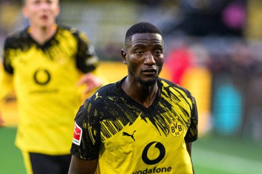 DORTMUND, GERMANY - 4 ECTOBER, 2025: Serhou Guirassy - 1.Bundesliga maçı Borussia Dortmund - RB Leipzig 'e karşı Signal Iduna Park.