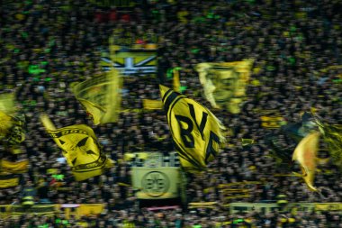 DORTMUND, GERMANY - 4 ECTOBER, 2025: - 1.Bundesliga maçı Borussia Dortmund vs RB Leipzig, Signal Iduna Park.