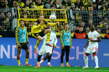 DORTMUND, GERMANY - 4 ECTOBER, 2025: - 1.Bundesliga maçı Borussia Dortmund vs RB Leipzig, Signal Iduna Park.