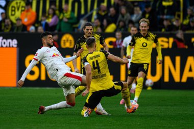 DORTMUND, GERMANY - 4 ECTOBER, 2025: - 1.Bundesliga maçı Borussia Dortmund vs RB Leipzig, Signal Iduna Park.