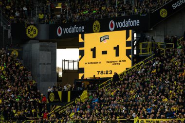 DORTMUND, GERMANY - 4 ECTOBER, 2025: - 1.Bundesliga maçı Borussia Dortmund vs RB Leipzig, Signal Iduna Park.