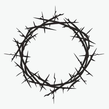 Dikenli Taç, Hıristiyan Logosu, Din, Sembol, Amblem, Simge.