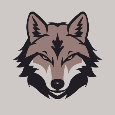 Kurt Vektörü İllüstrasyonu Vahşi Yaşam, Köpek, Uluma, Hayvan, Simge.