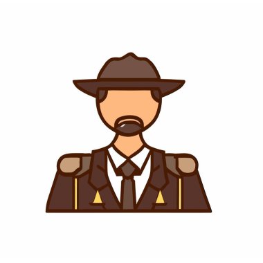 Avukat Man Vector, Profesyonel Erkek Avukat İllüzyonu Hukuk ve Adalet