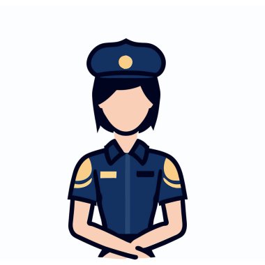 Kadın Polis Memuru Vektörü, Güçlü Kadın Polis Resimleri