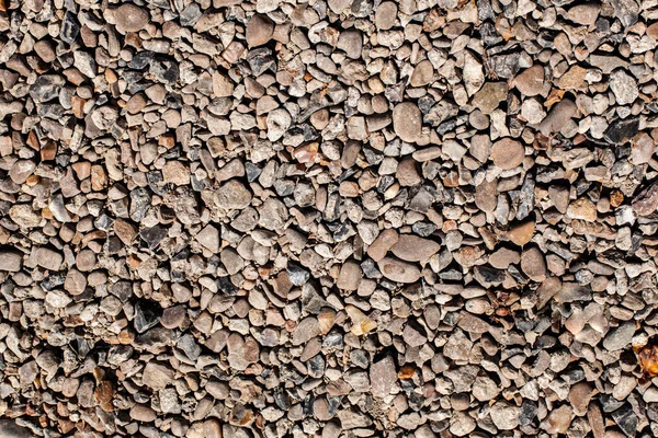 ペブルストーンバックグラウンド 天然素材で作られたパビリオン トップビュー — ストック写真