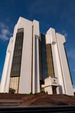 Moldova Cumhuriyeti Cumhurbaşkanının İdaresi 'nin inşası. Moldova Cumhurbaşkanının Konutu.