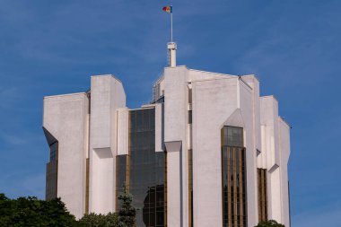 Moldova Cumhuriyeti Cumhurbaşkanının İdaresi 'nin inşası. Moldova Cumhurbaşkanının Konutu.