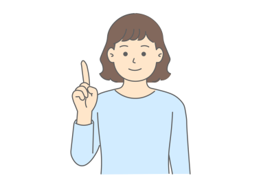 İşaret Parmağı ile Yukarı Gösteren Kadın