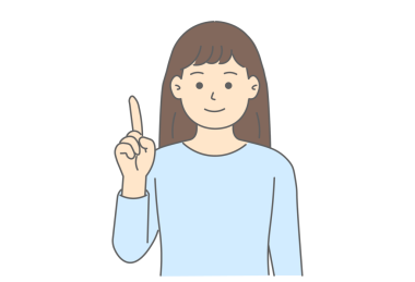 İşaret Parmağı ile Yukarı Gösteren Kadın