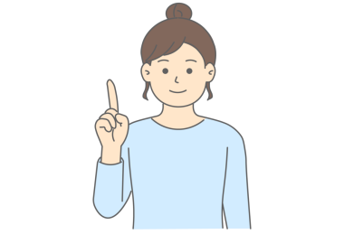 İşaret Parmağı ile Yukarı Gösteren Kadın