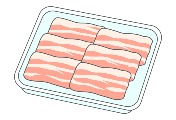 Paketlenmiş Domuz Göbeği (Çizim)