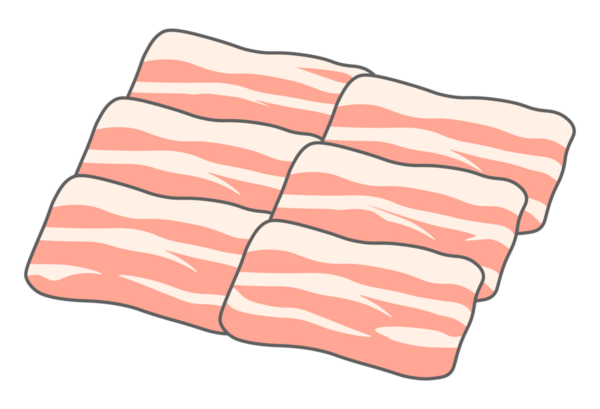 Paketlenmiş Domuz Göbeği (Çizim)
