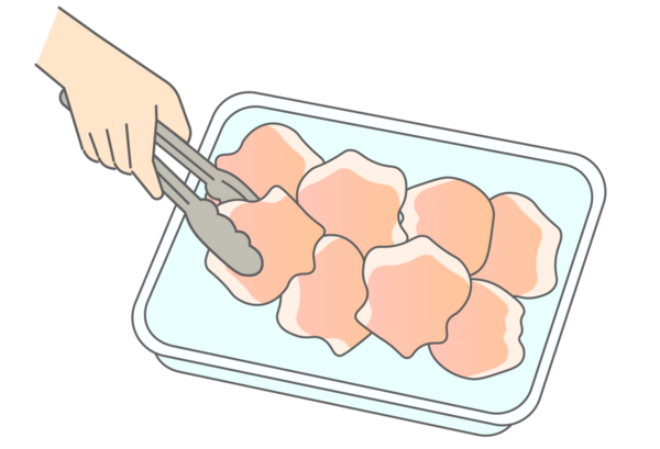 Tong 'un Tavuk Bacağı Yakalamasının Çizimi