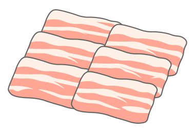 Paketlenmiş Domuz Göbeği (Çizim)