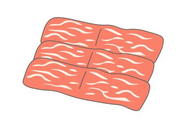 Paketli Dilimlenmiş Et (İllüstrasyon)