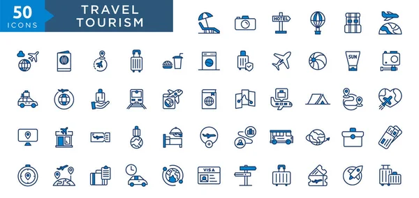 Ecology line icons set. Renewable energy outline icons collection. Solar panel, recycle, eco, bio, power, water - stock vector