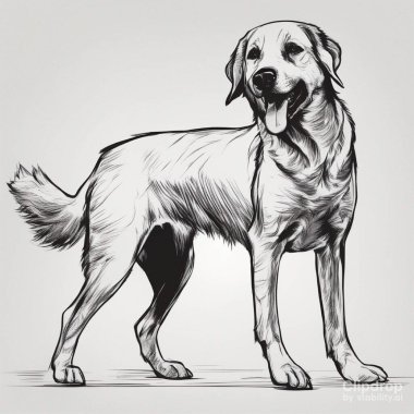 Sevimli köpek kuyruğunu salladı ve herkesin kalbini eritti.