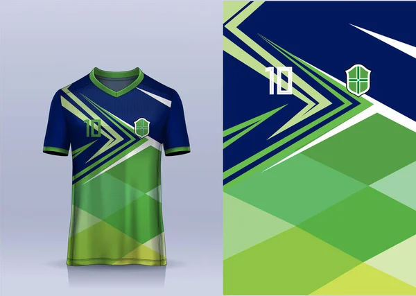 Jersey Design Koszulka Piłkarska — Wektor stockowy