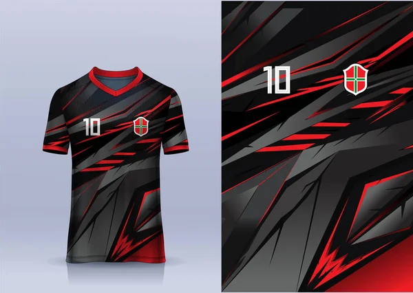 Modèle Maillot Football Vectoriel Sport Shirt Design — Image vectorielle
