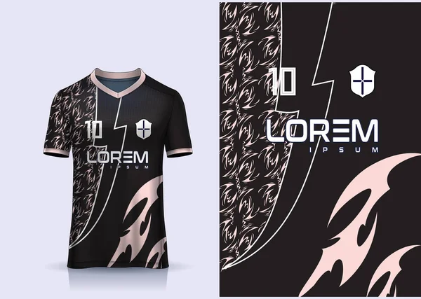 Conception Maillot Football Vectoriel Pour Conception Shirt Sport Sublimation — Image vectorielle