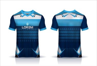 oyun, grunge, blue, sleeve, giysi, kit, uniforma, süblimation, spor giyim, spor, spor, futbol, bisiklet, shirt, clothes, graphic, vektör, tasarım, forma, şablon, elbise, kumaş, moda, model,